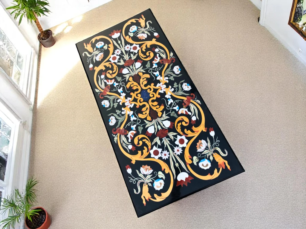 Attractive Marble Top End Tables for Living Room & Dining - Vedant Artisans